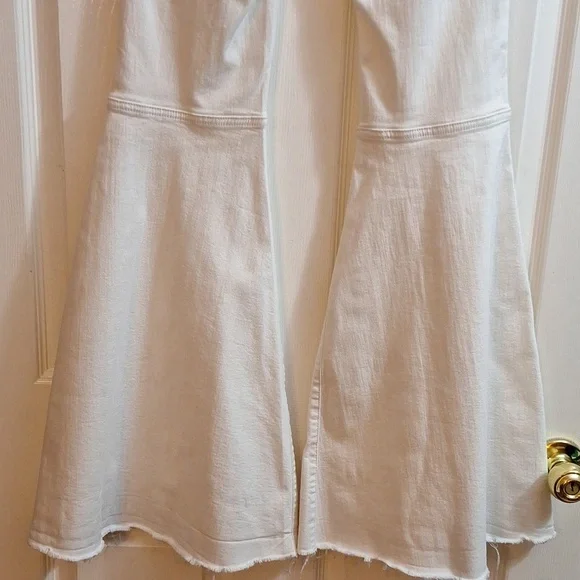 Free people just float on flare stretch jeans size 28 regular White - Picture 12 of 13